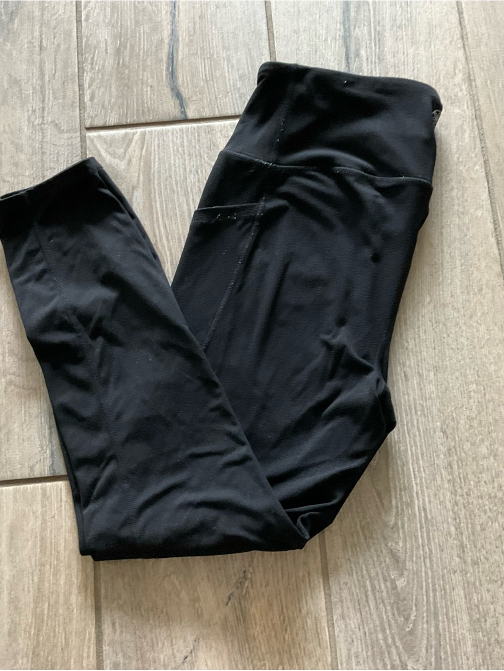 Gaiam Leggings -Black - Size Large  - With Pockets & small hidden pocket